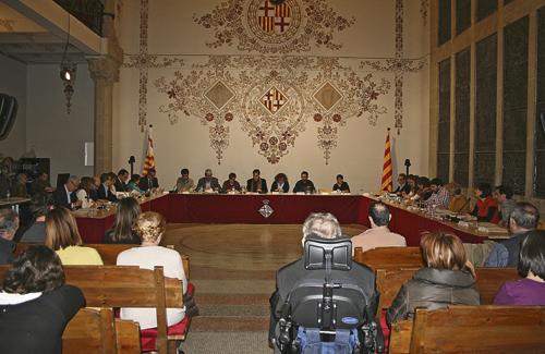 El consell plenari es va allargar quatre hores i mitja. Foto: El3.cat