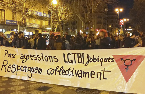 Una imatge de la manifestació de divendres passat. Foto: El3.cat