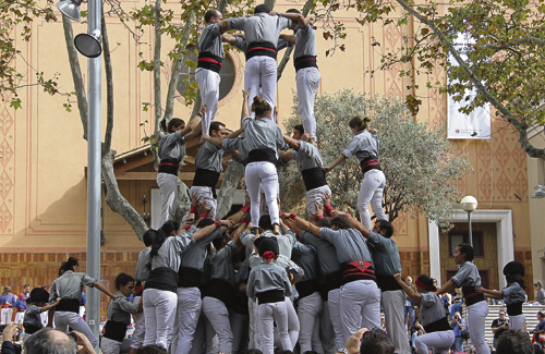 Els Borinots, en un moment de la seva actuació. Foto: Jaume Garcia