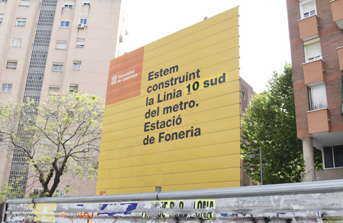 L’Estació de Foneria obrirà, si tot va bé, el juliol. Foto: Cristian López